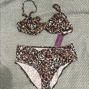 Lascana Animal Print Bikini Set